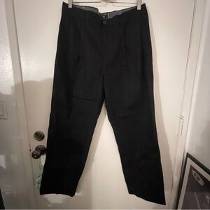Dockers Black Dress Pants Straight-Leg Classic